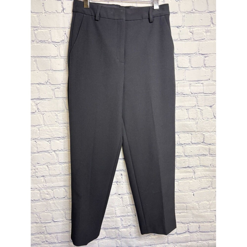 Express Black Classic Minimalist Business Casual Super High Rise Editor Pants 2S